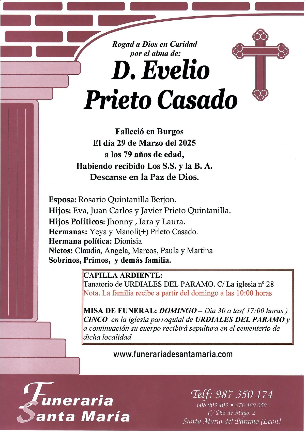 EVELIO PRIETO CASADO